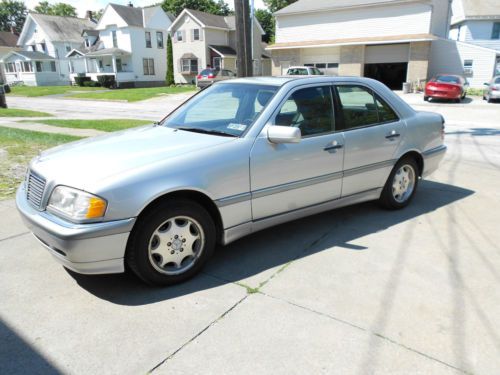 2000 mercedes benz c 230 kompressor low miles!