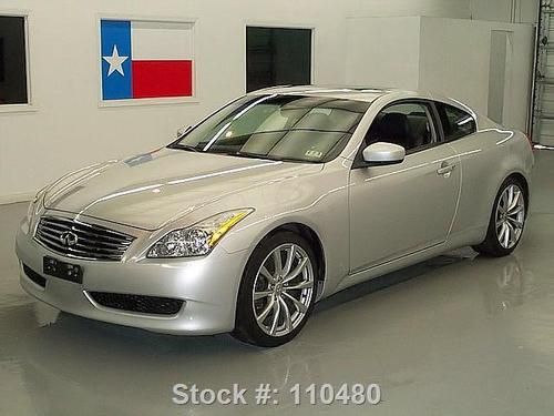 2008 infiniti g37 coupe journey premium sunroof 66k mi texas direct auto