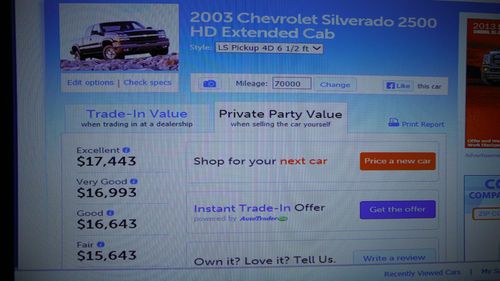 2003 3/4 ton HD, 8.1 liter Vortech, 4x4, Leather, Only 70k Miles, Mint Condition, US $16,500.00, image 14