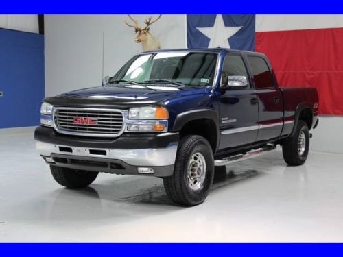 2002 gmc 2500 hd 6.6l duramax diesel 4x4 allison shortbed crewcab carfax