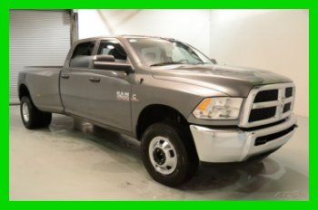 New 2013 ram 3500 tradesman cummins diesel chrome auto free ship &amp; airfare