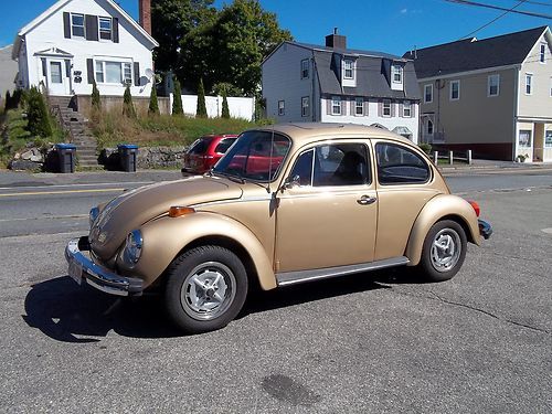 1974 volkswagen super beetle base sedan 2-door 1.6l