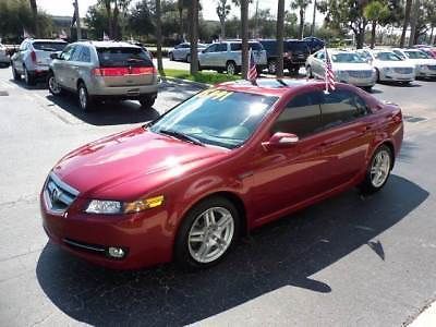 2008 acura tl 3.2ll leather sunroof navigation florida 1 owner clean carax