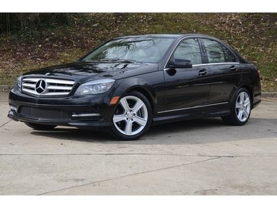 Cox &amp; co. 2011 c300 sport, only 12k miles, led fog lights, ipod port