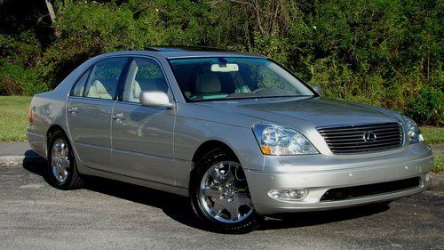 2001 lexus ls430 ultra edition luxury sedan like new with every accessory must c