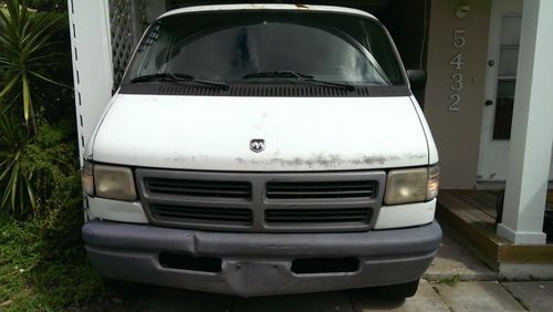 1997 dodge ram van work truck - no reserve