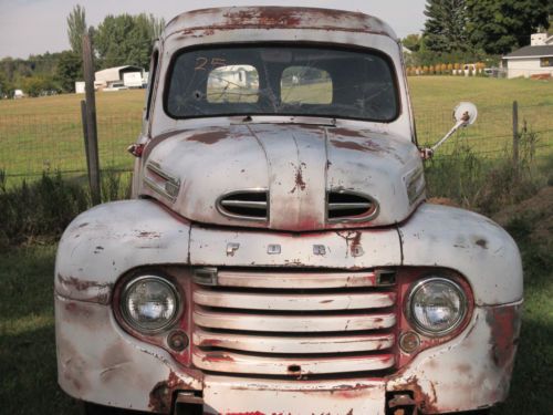 1949 FORD F-1 PANEL TRUCK RAT ROD HOT ROD CUSTOM DELIVERY TRUCK HOLY GRAIL, image 2
