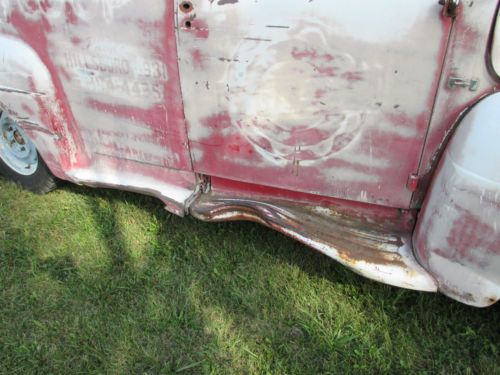 1949 FORD F-1 PANEL TRUCK RAT ROD HOT ROD CUSTOM DELIVERY TRUCK HOLY GRAIL, image 8