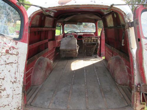 1949 FORD F-1 PANEL TRUCK RAT ROD HOT ROD CUSTOM DELIVERY TRUCK HOLY GRAIL, image 12