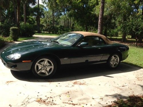 99 jaguar xk8 convertible 79k  british racing green