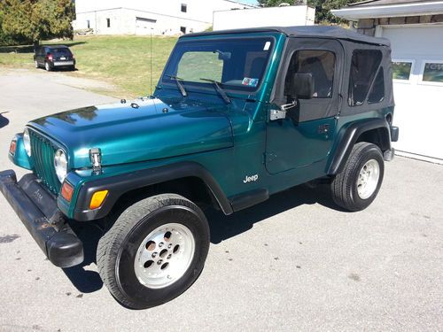 1997 jeep wrangler se sport utility 2-door 2.5l