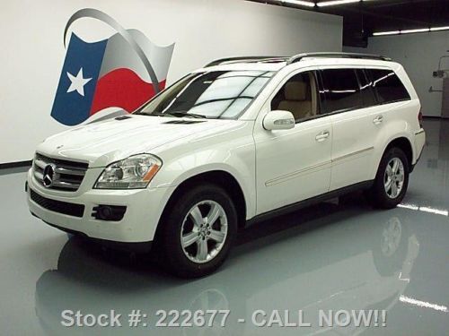 2007 mercedes-benz gl450 4matic awd p1 sunroof nav dvd! texas direct auto