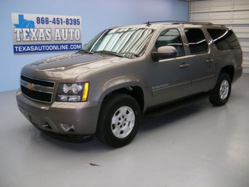 We finance!! 2012 chevrolet suburban lt flex fuel heated leather bose texas auto