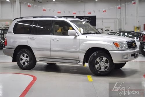 2002 toyota land cruiser awd gold pkg, navi, 2xrear dvd, 3rd row, towing pkg,