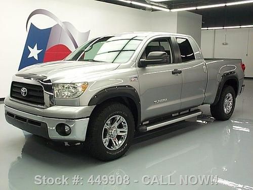 2007 toyota tundra sr5 double cab 5.7l v8 rear cam 46k texas direct auto