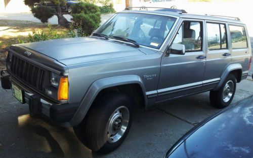 1989 jeep 4wd cherokee suv wagon 4-door pioneer sport utility 4x4