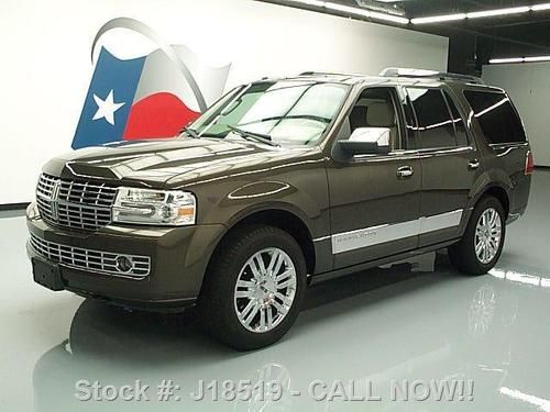 2008 lincoln navigator elite sunroof nav dvd 20&#039;s 71k texas direct auto