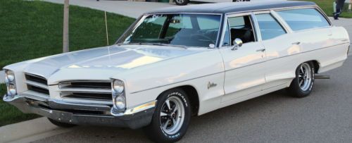 1966 66 pontiac catalina safari 421 bonneville trim classic station wagon