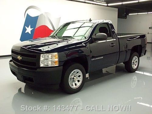 2008 chevy silverado reg cab 4.3l v6 bedliner only 52k texas direct auto