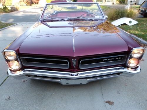 1965 pontiac lemans convertible mint mint mint  very low reserve