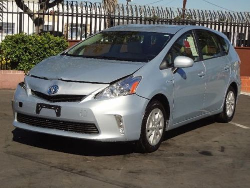 2013 toyota prius v damaged salvage runs! economical hybrid only 7k miles l@@k!!