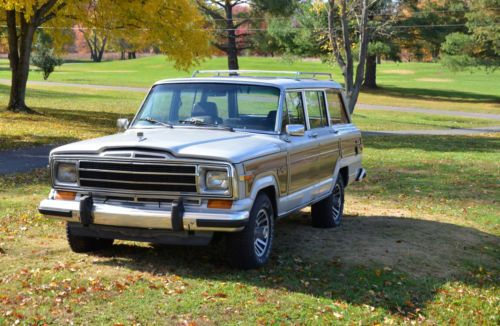 1990 jeep grand wagoneer base sport utility 4-door 5.9l