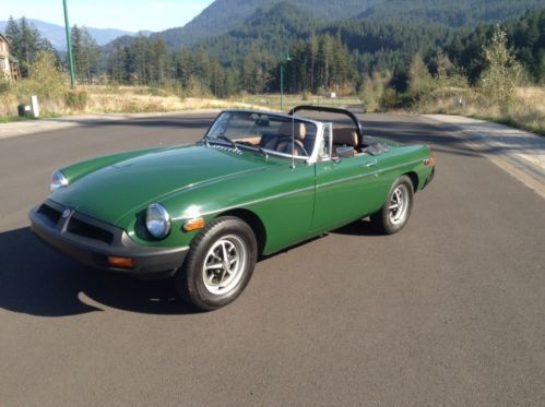 1979 mg mgb mk iv convertible 2-door 1.8l 47k original miles!