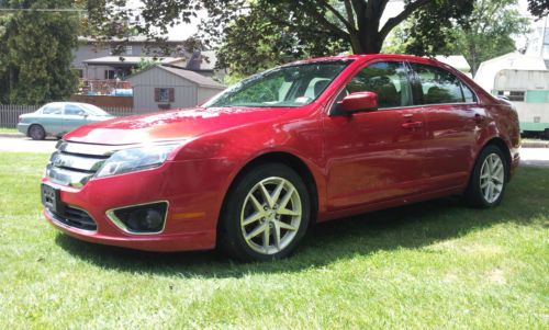 No reserve!  2010 ford fusion sel 58,000 miles