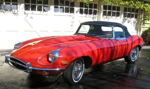 Jaguar xke e-type series 2 roadster beautifully restored