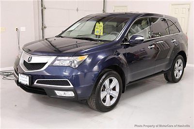 7-days *no reserve* &#039;10 mdx awd tech pkg nav xenon warranty carfax