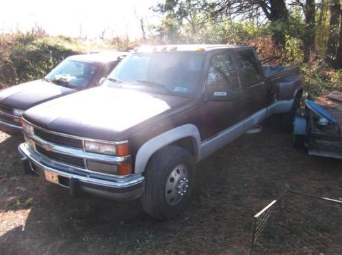 1994 chevy 3500 diesel dually crew cab 4x4