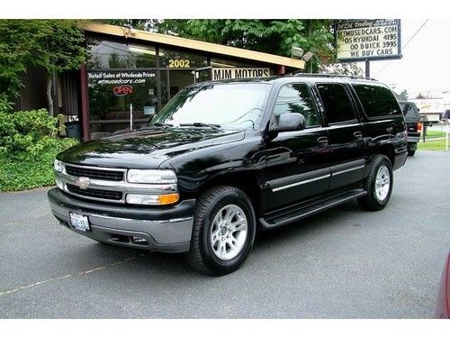 2002 chevrolet suburban 1500 automatic 4-door suv