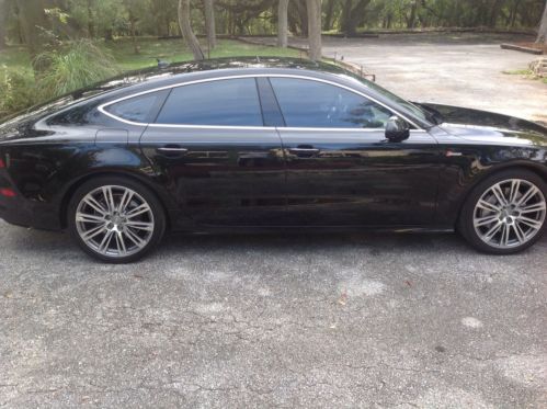 2012 audi a7 quattro prestige plus! 74000 new all options warranty best color