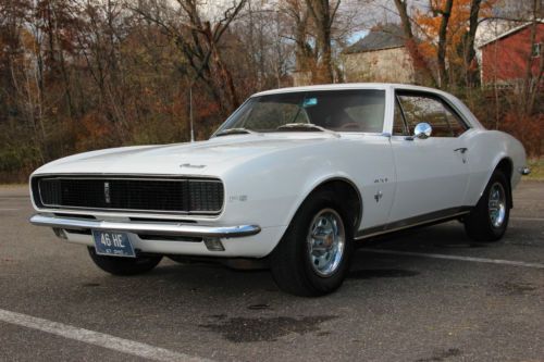 1967 rs camaro 327 powerglide matching numbers protect-o-plate no reserve