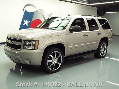 2008 chevy tahoe 4.8l v8 6-pass running boards 22&#039;s 21k texas direct auto