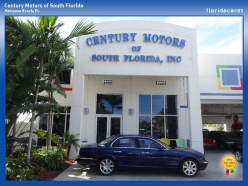 2004 jaguar xj8 luxury sedan 4.2l v8 auto low mileage leather sunroof loaded