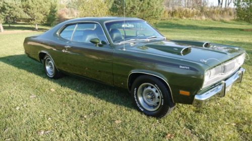 1970 plymouth duster 340 only 67,335 miles 340 v8 4 barrel engine with 4 speed