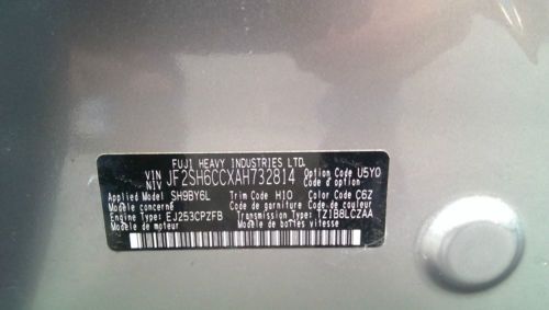 2010 Subaru Forester X Premium Wagon 4-Door 2.5L, image 20