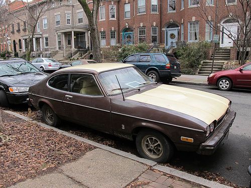 1976 mercury capri base coupe 2-door 2.8l