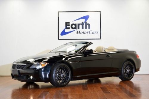 2007 bmw 650cic, sport pkg, low miles, carfax cert!