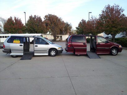 Two wheelchair vans for sale dodge caravan &amp; chevy venture both w/ swivel seats.