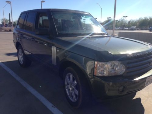 2006 land rover range rover hse sport utility 4-door 4.4l