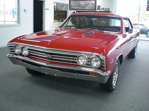 1967 chevelle ss clone (like new)  nice !!