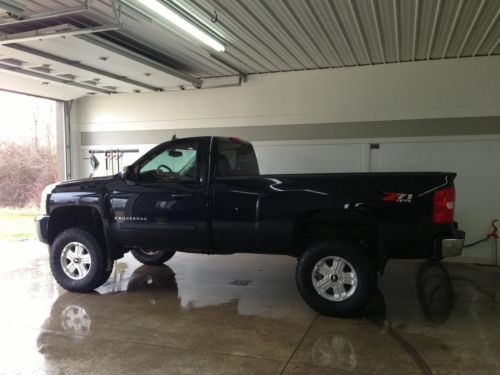 2008 silverado 5.3l 4x4 z71 blue excellent condition