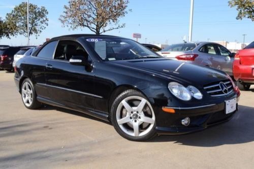 2006 mercedes clk500, just traded in, navigation, excellent auto check score!