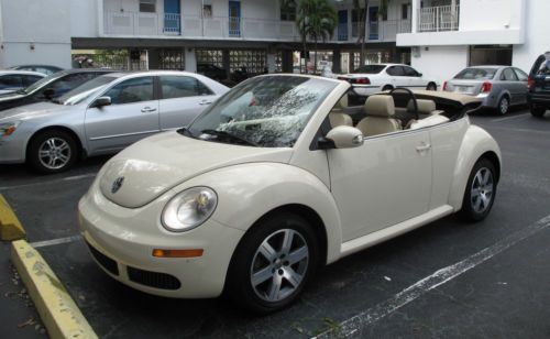 2006 volkswagen new beetle convertible - 2.5l - 45k miles