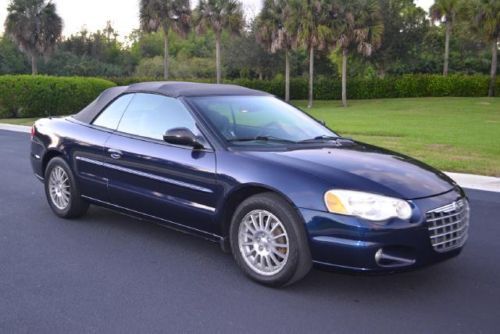 2004 chrysler sebring lxi convertible,5-days no reserve