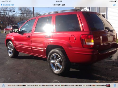 2004 jeep grand cherokee limited 4 x 4 in warantee and excellent condition