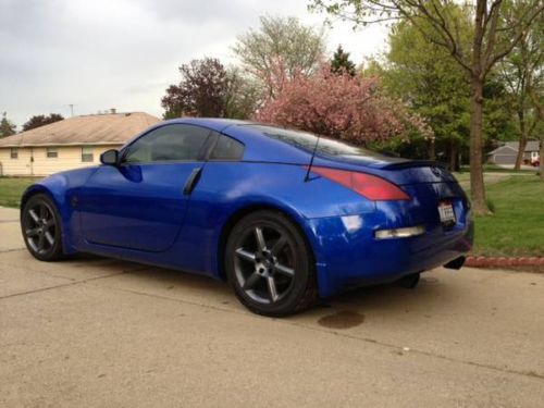 2003 nissan 350z performance trim 6 speed daytona blue southern car