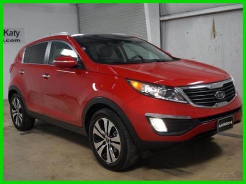 2012 kia sportage ex, 2.4l, panoramic roof, rear camera, 28k miles, 1-owner